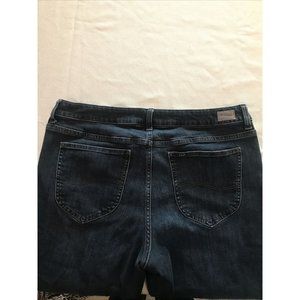 Lee, Regular Fit Mid Rise, Women’s Denim Blue Jeans, Size 16